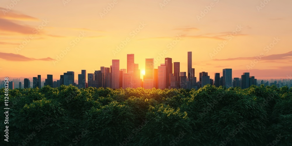 A futuristic eco city powered by renewable energy and sustainable technology for a greener tomorrow. A futuristic eco city powered by renewable energy and sustainable technology for a greener tomorrow.