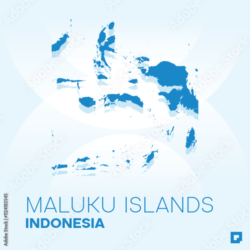Maluku Islands vector map, Vector map of Maluku Islands, editable eps, AI files, Vector illustration of Maluku Islands vector map