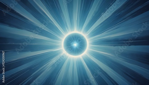 Clear Plain Shiny Warm Soft Vintage Bokeh Cloudy Wave Like Geometric Blue Background or Texture