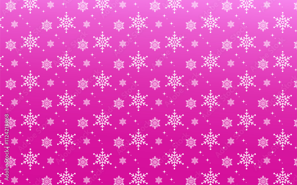 Christmas background pattren with snowflakes with gradient color, background for christmas Christmas background pattren with snowflakes with gradient color, background for christmas