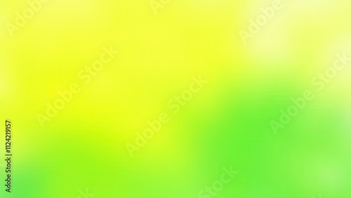 Multicolor fading blur. Refreshing tropical fruit gradient in vector format with clear, noise-free presentation in tangy tones of lemon yellow and cucumber green, 4K UHD