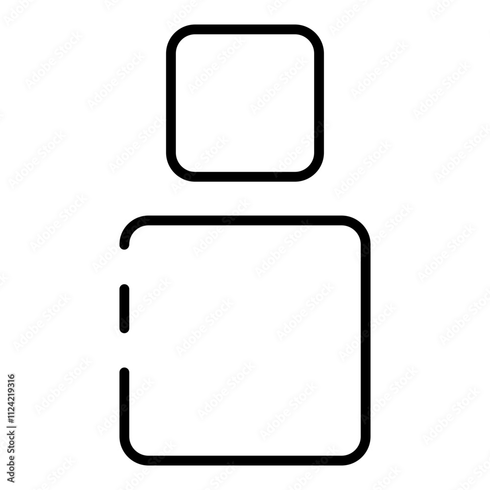 Robot icon vector illustration on white background Robot icon vector illustration on white background