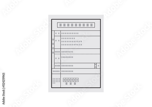 介護保険被保険者証のイメージイラスト