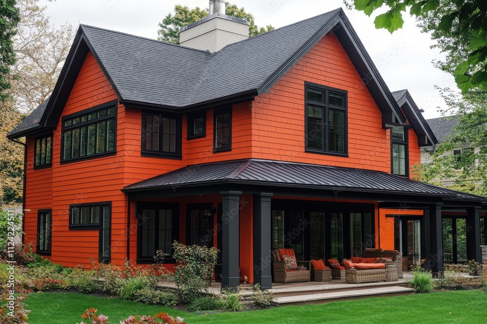 Apply paint color on Fiber Cement Board siding Apply paint color on Fiber Cement Board siding