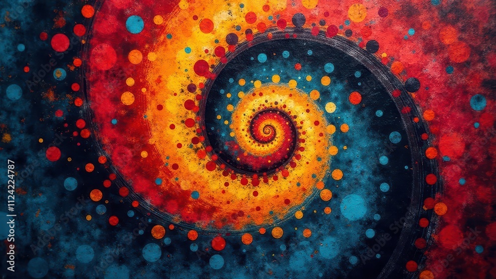 Pixelated noise overlays.Energetic spiral with pixelated dot gradient, merging traditional styles with modern interpretations in a noise-free format. Designed for dynamic, high-impact visuals Pixelated noise overlays.Energetic spiral with pixelated dot gradient, merging traditional styles with modern interpretations in a noise-free format. Designed for dynamic, high-impact visuals