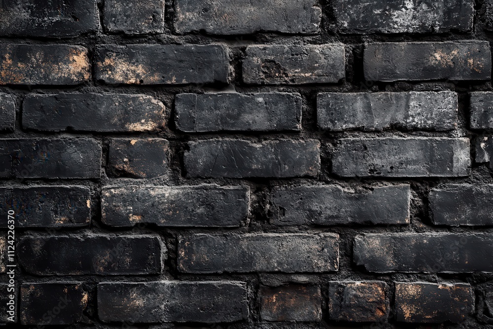 Naklejka premium Background monochrome concrete brick wall
