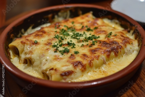 Bechamel sauce for meat cannelloni