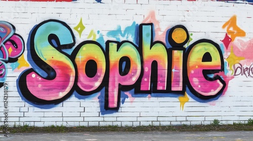 Sophie Graffiti Splash Art