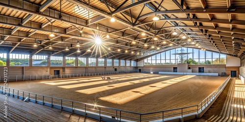 Morning light shining on the Oldenburg kleine EWE Arena , arena, stadium, sports, architecture, urban, sunrise, morning photo