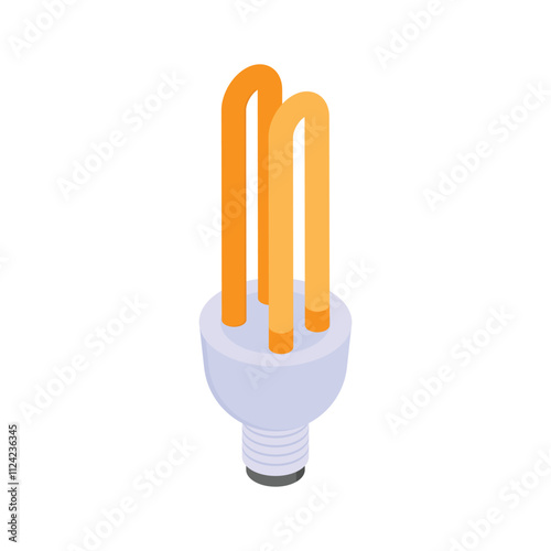 A design of energy saver in modern style, ready to use vector