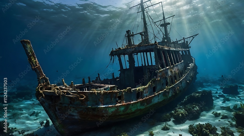 old ship in the sea old ship in the sea