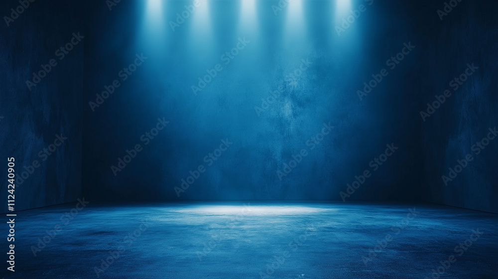 blue gradient background, studio room with light from the top, vector illustration, flat design, simple style, minimalism, high-resolution photography, blue light blue gradient background, studio room with light from the top, vector illustration, flat design, simple style, minimalism, high-resolution photography, blue light