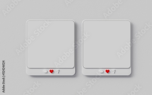 Social media post mockup