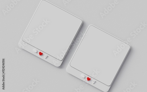 Social media post mockup