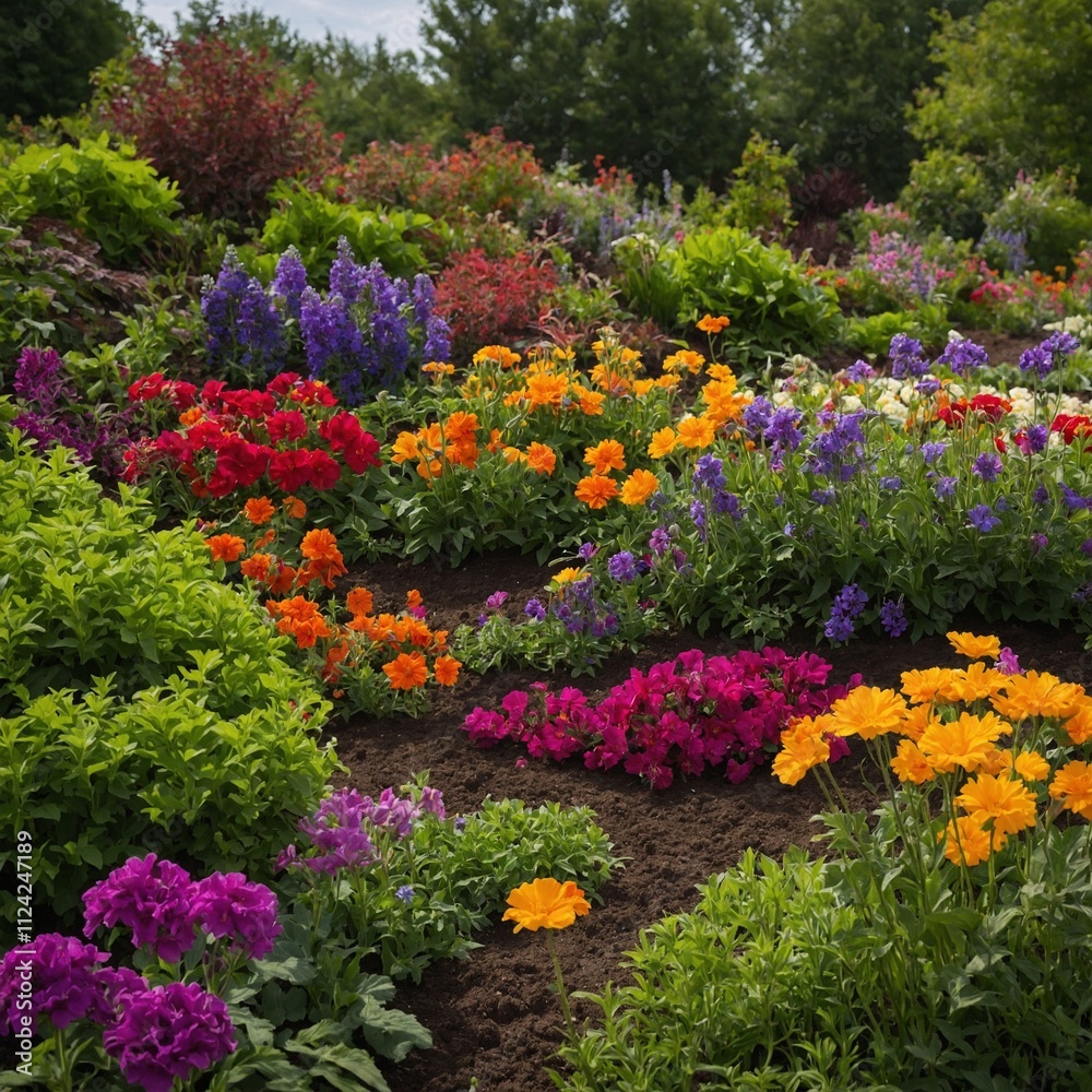 Create a beginner’s guide to planting a vibrant flower garden. Create a beginner’s guide to planting a vibrant flower garden.
