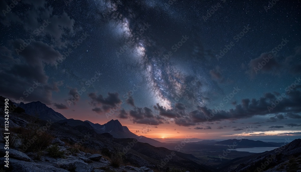 Starry Sky at Sunset Starry Sky at Sunset