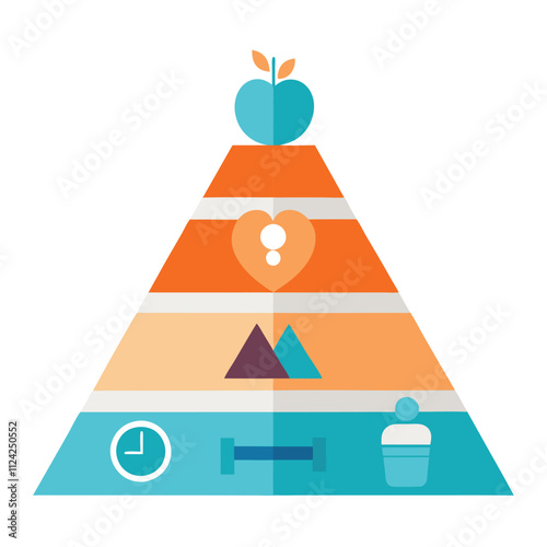 illustration of a set of icons