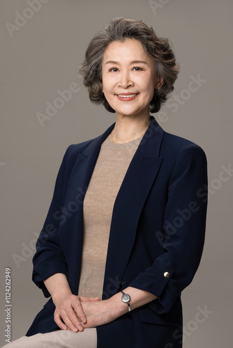 Portrait of senior female entrepreneur