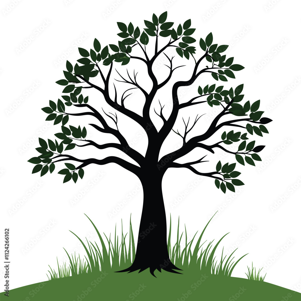 Obraz premium tree with green leaves