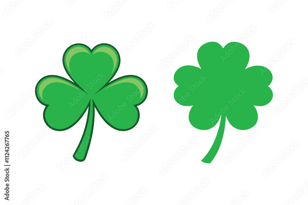 Shamrock vector art illustration Shamrock vector art illustration
