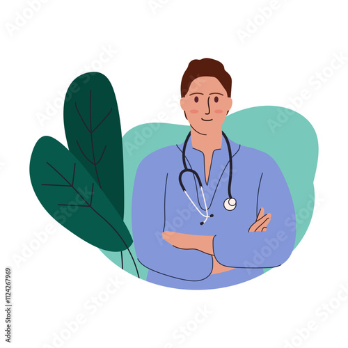 Happy Male Doctor
