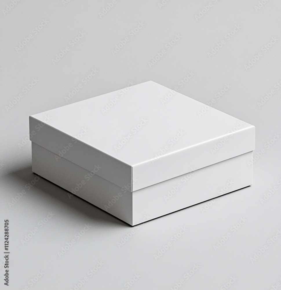 Realistic Box mockup template for your design branding Realistic Box mockup template for your design branding