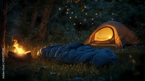 Sleeping bag.