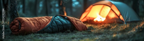 Sleeping bag.