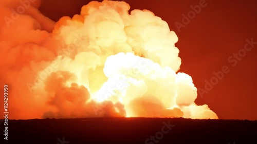 Epic Cinematic Explosion with Realistic Fire, Smoke, and Shrapnel