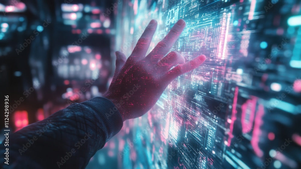 Futuristic Touch - Exploring the Digital Realm Futuristic Touch - Exploring the Digital Realm