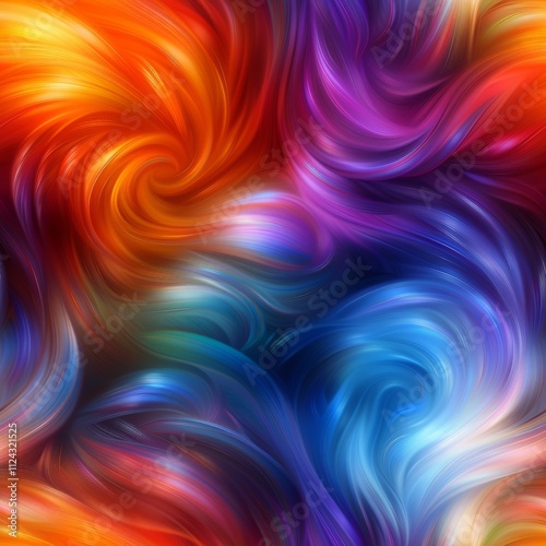 Wallpaper Mural Vibrant abstract swirling fabric design for backgrounds, presentations, and digital art projects Torontodigital.ca