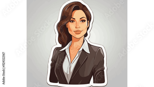 A beautiful business woman 002