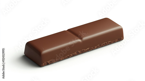 chocolate. chocolate bar on white background