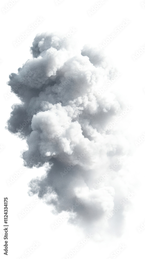 photo realistic of cloud. cloud on white background photo realistic of cloud. cloud on white background