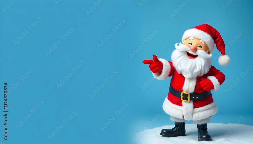 A delightful portrayal of Santa Claus laughing and waving in a warm, friendly gesture. Dressed in his traditional red and white suit, Santa radiates joy and charm with his iconic rosy cheeks, A delightful portrayal of Santa Claus laughing and waving in a warm, friendly gesture. Dressed in his traditional red and white suit, Santa radiates joy and charm with his iconic rosy cheeks,