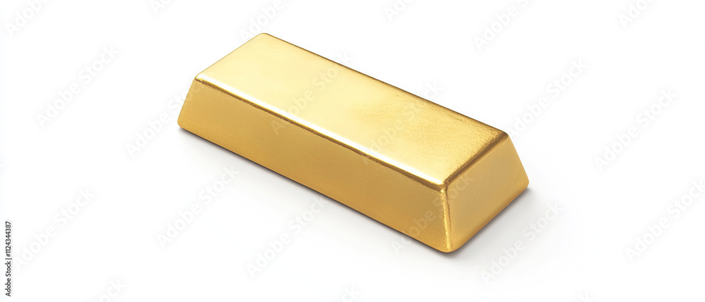 gold bar on white background. gold bar for investment gold bar on white background. gold bar for investment