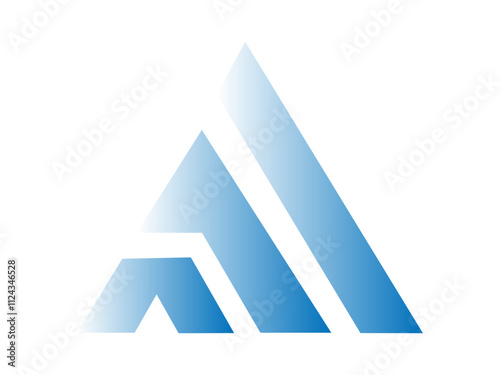 Modern A Logo Design Art