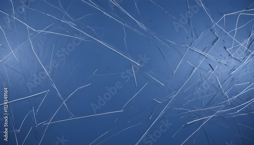 Clear Plain Shiny Warm Soft Vintage Bokeh Cloudy Wave Like Geometric Blue Background or Texture