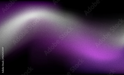 Purple and Grey on Dark Gradient Background with Stylish Shades - Grainy Texture