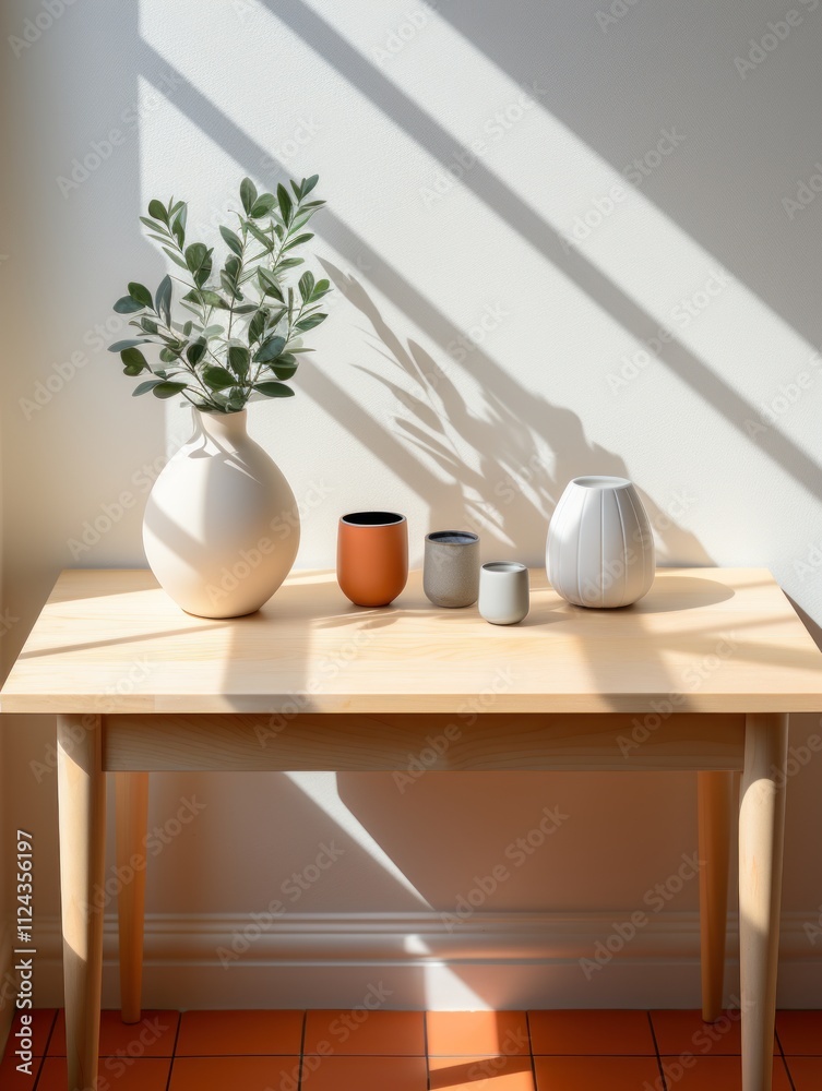 Fototapeta premium rendered photo table UHD wallpaper