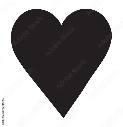 Love Heart icon set. for mobile concept and web design. Heart, love, romance or valentine's day red heart. Heart vector icons. Artistic red heart love symbols isolated editable vector.