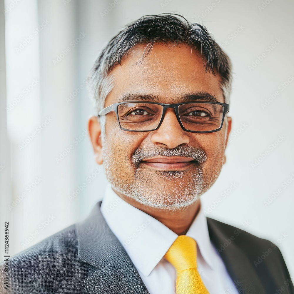 Elderly man in suit smiling warmly, wearing glasses. Elderly man in suit smiling warmly, wearing glasses.