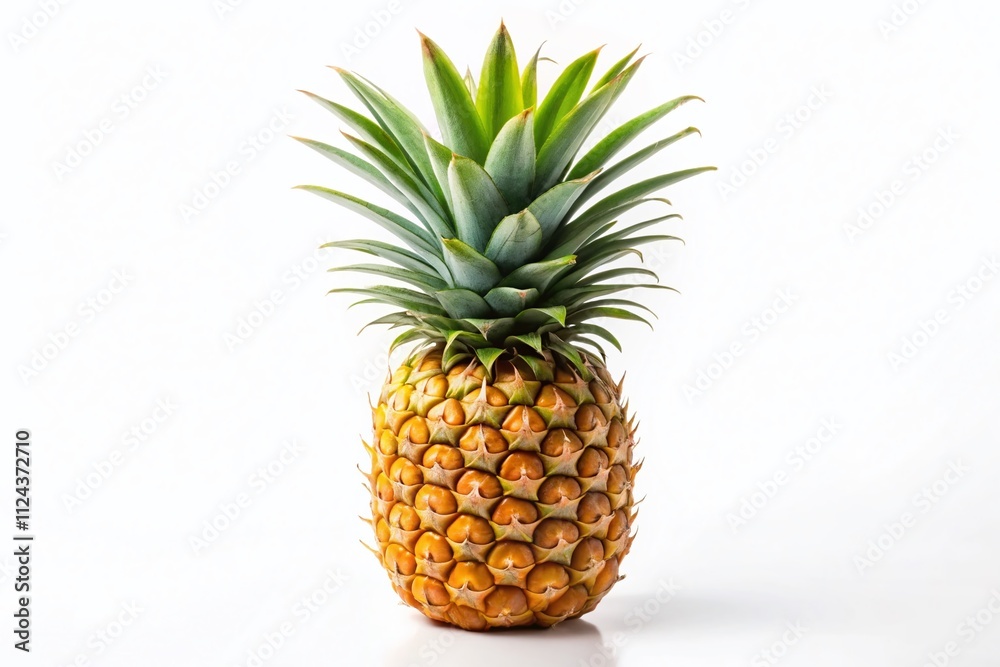 Fresh Pineapple, Isolated, High-Resolution, Photorealistic Fresh Pineapple, Isolated, High-Resolution, Photorealistic