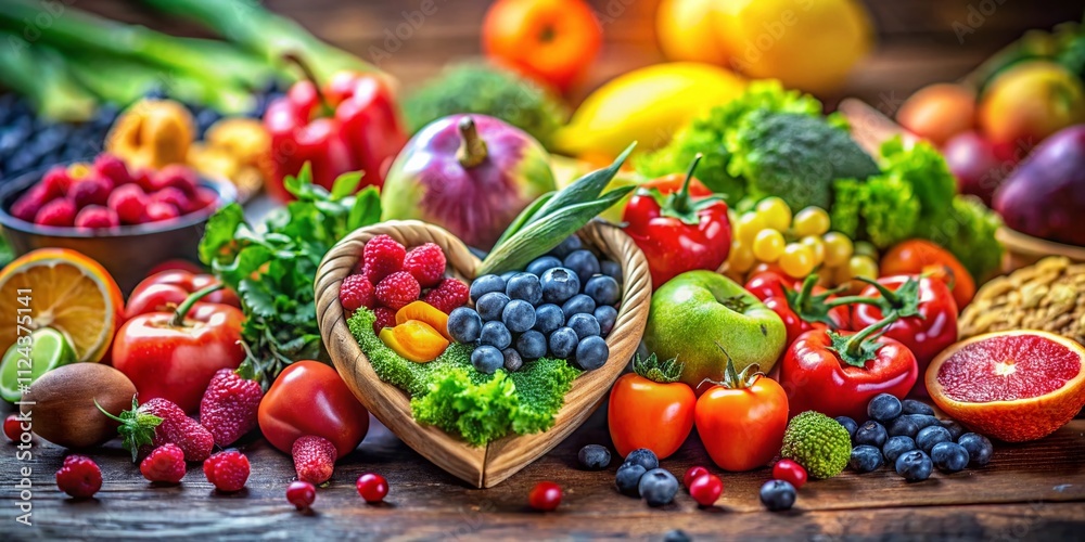 Heart-Healthy Cuisine: Delicious Tilt-Shift Food Photography