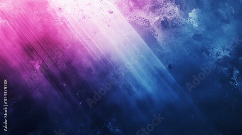 Light rays in blue and violet on dark back