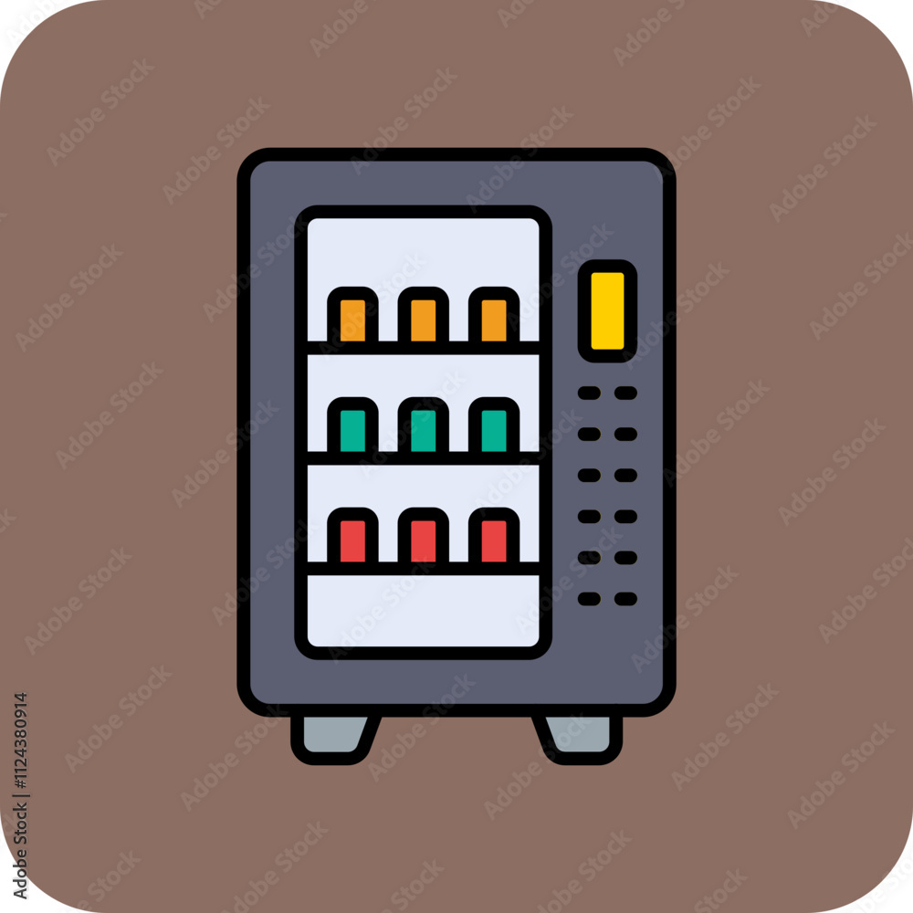 Vending Machine Icon Vending Machine Icon
