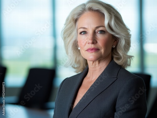 Free Download Confident mature businesswoman in professional attire - GFXLoad