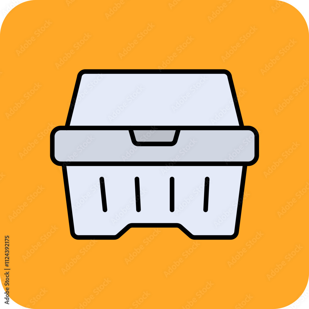 Styrofoam Icon Styrofoam Icon