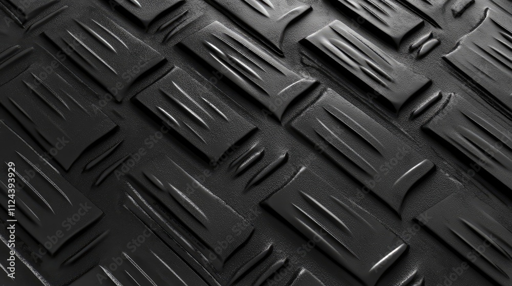 Close-up View of Textured Rubber Tire Tread Pattern Surface Close-up View of Textured Rubber Tire Tread Pattern Surface