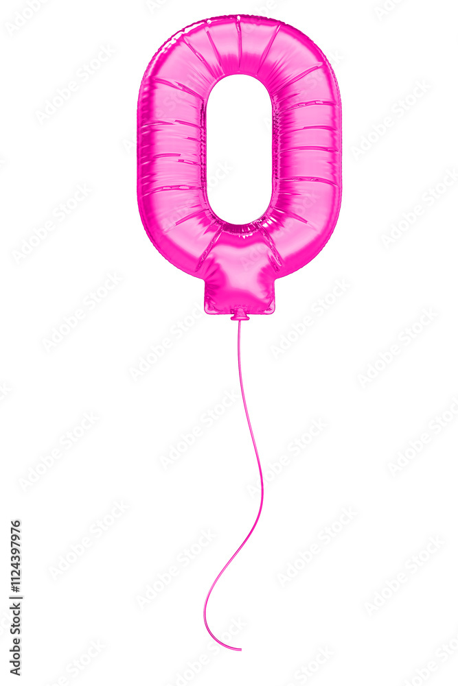 Balloon Pink Letter Q Balloon Pink Letter Q
